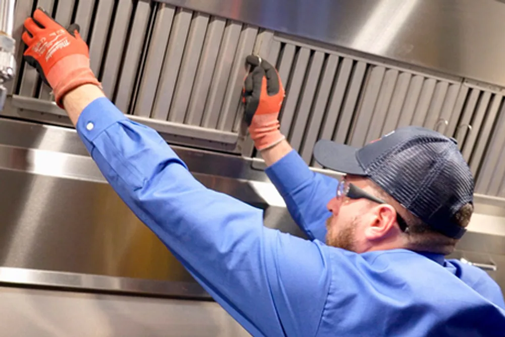 Resort Hot Kitchen Hood Deep Cleaning & Air Balancing